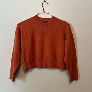 GAP Women's Rust Crew Neck Sweater